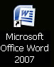 start icon word 2007 start icon