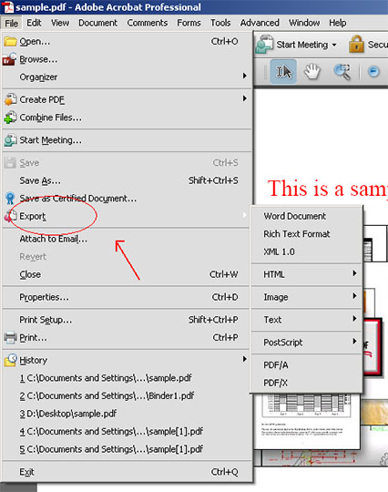 Pdf Word Converter Adobe