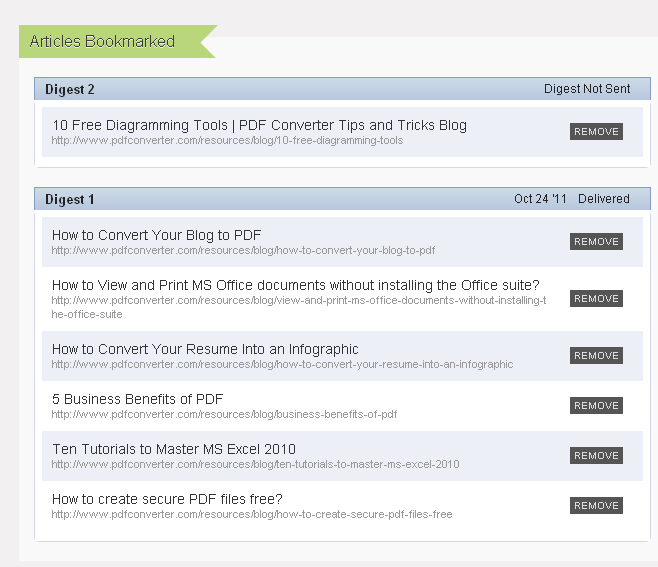 bookmarked articles translate