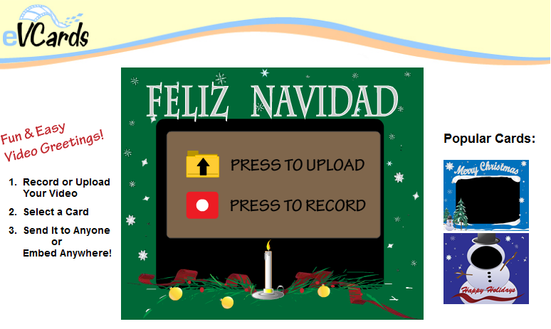 Fun Christmas video greetings