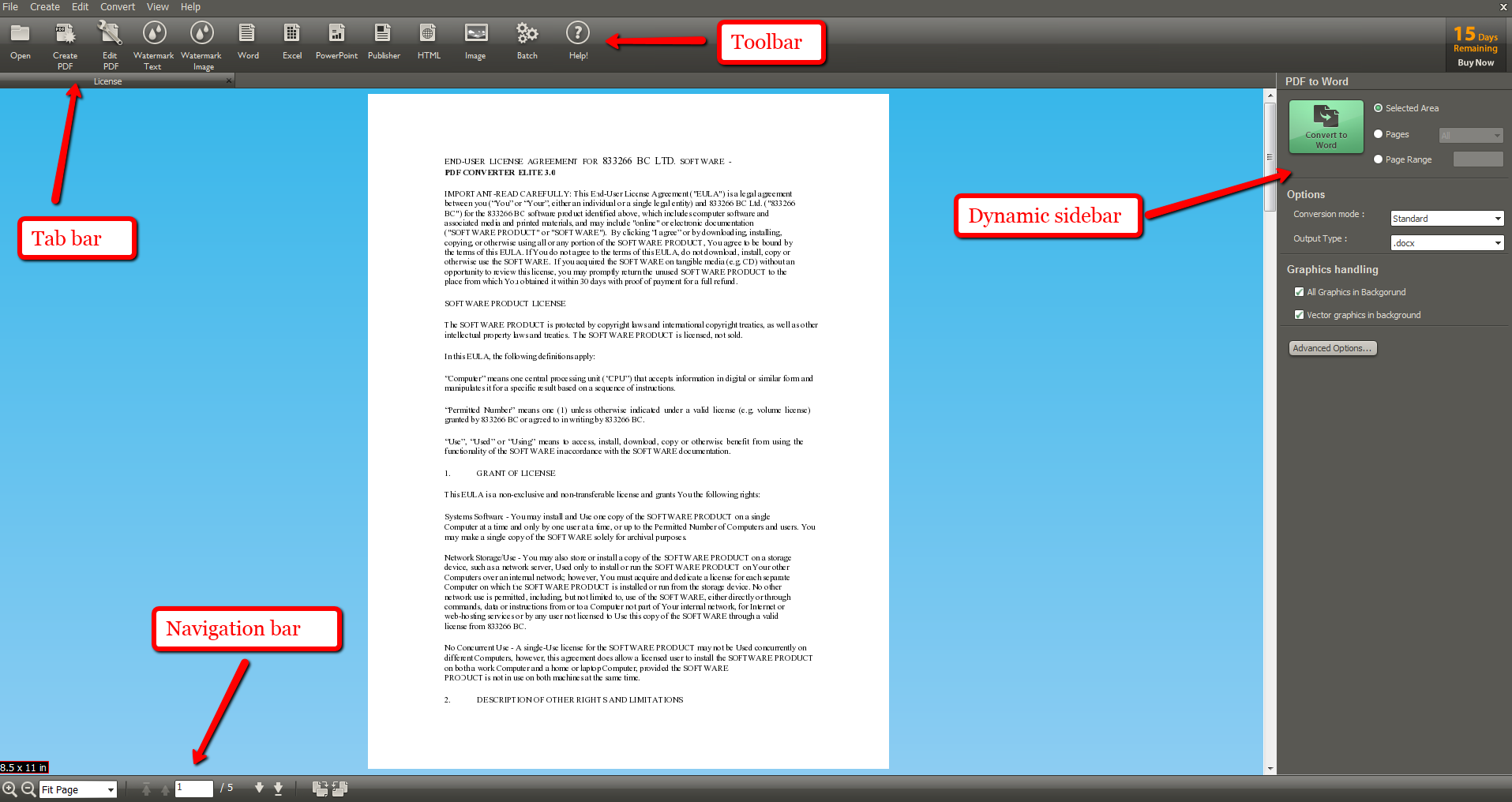 dynamic sidebar