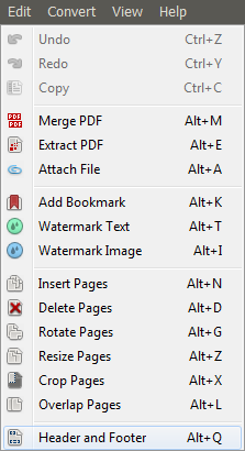 Add header and footer in PDF Add header and footer in PDF