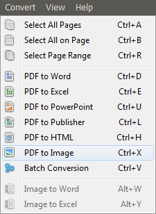 Convert PDF to Image