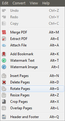 Rotate pages in PDF Rotate pages in PDF