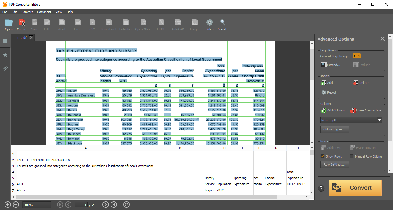 Convert Scanned Image To Excel