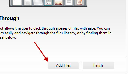 PDF Portfolio Add Files
