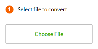 Choose File Online Conversion