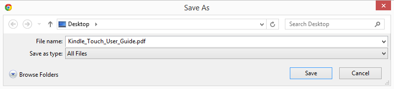 Save PDF Download