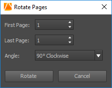 PDF Converter Elite Rotate Pages