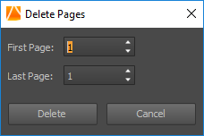 PDF Converter Elite Delete Pages