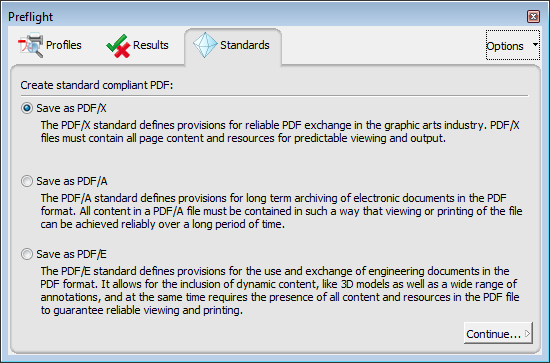 Save Standard Compliant PDF