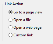 Acrobat Link Action Dialog