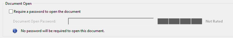 Acrobat Open Document Password