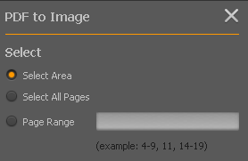 Image options