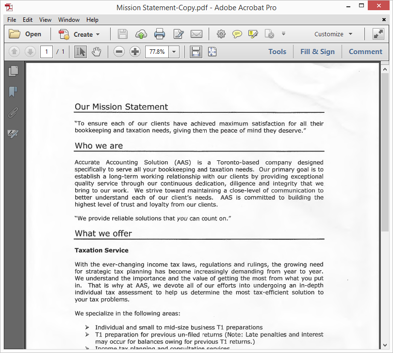 Acrobat Scanned PDF