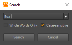 PDF Converter Elite Search Text dialog