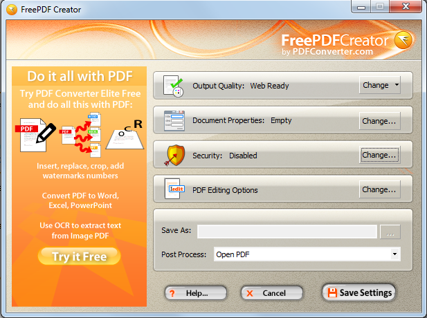 free online pdf creator editor