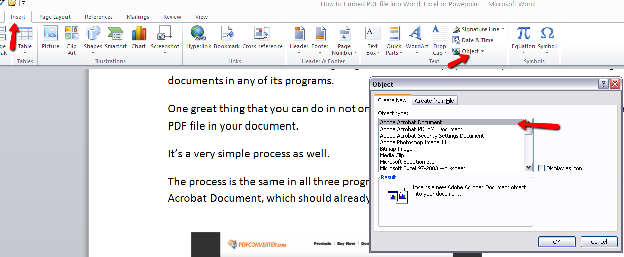 how to get pdf file to powerpoint