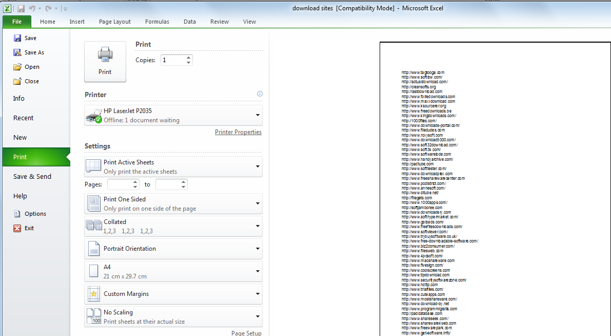 How to Print an Excel Spreadsheet Convert Excel to PDF