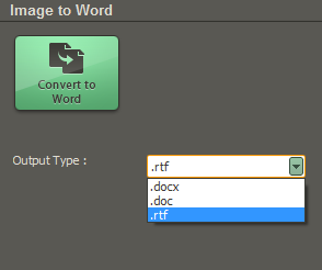 image to word