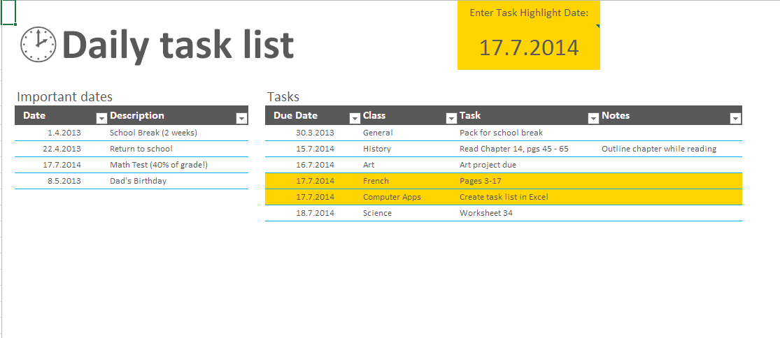 Daily Task List Template For Work from www.pdfconverter.com