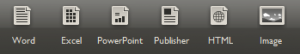 pdf conversion output formats
