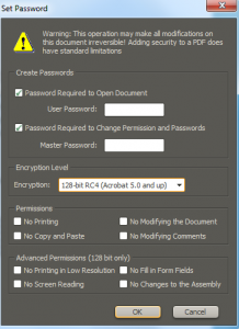 control pdf security
