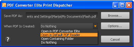 pdf printer