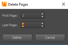 delete pages