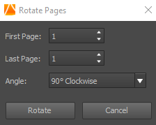 rotate pdf file