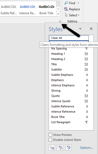 how to clear formatting in word format how to clear formatting in word format