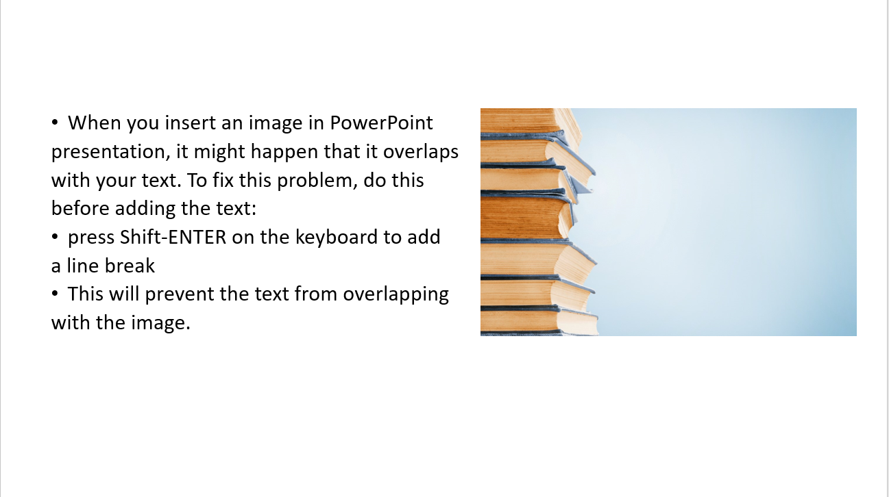 How To Wrap Text In Powerpoint Around Table Image Shape