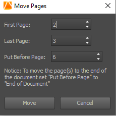 rearrange pdf pages