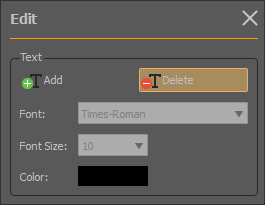 delete sidebar item