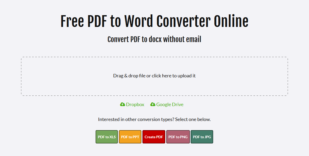 Pdf to word converter online free