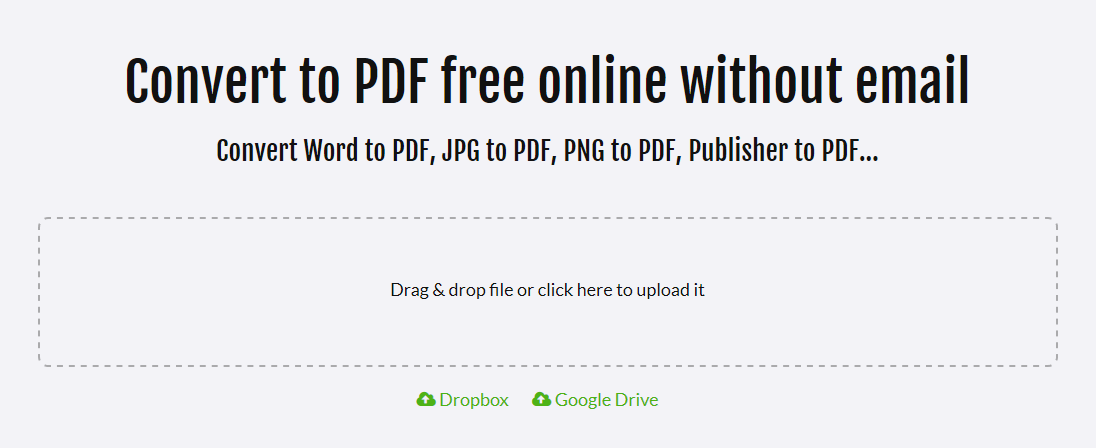 online word to pdf converter free without email